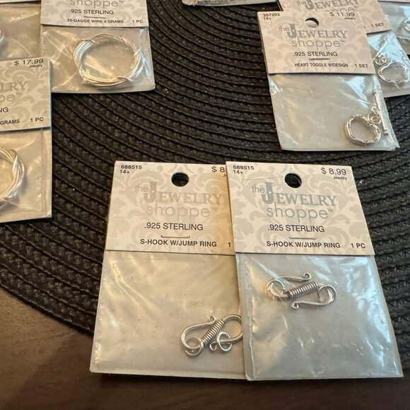 Sterling Silver .925 Jewelry Making Supplies Bundle - Picture 6 of 6